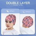 thumbnail image 6 of Honeii America Flags Print Kids Knit Beanie Watch Hat ,Knit Cap for Boys and Girls, 6 of 7