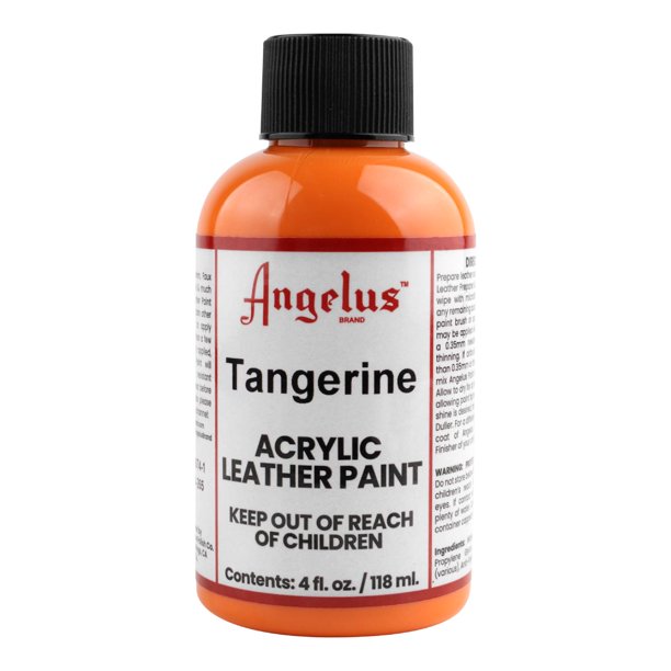 Pintura Para Cuero 118Ml Tangerine Angelus