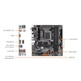 thumbnail image 5 of Combo De Placa Base De Cpu Micro Center - 14600K 14 (6P+8E) Núcleos Hasta 5,3 Ghz Procesador De Escritorio Desbloqueado Con Placa Base Gigabyte B760M Ds3H Ax Ddr4 Lga1700 Micro Atx, 5 of 5