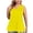 Tank Tops for Women Plus Size-Yellow, variant on Homenesgenics Tank Tops with Built in Bras Women's Fashion Plus Size -Neck Loose Sleeveless T-Shirt Pullover Green XXXL