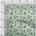 thumbnail image 1 of oneOone Viscose Jersey Light Green Fabric Flower Watercolor Sewing Craft Projects Fabric Prints By Yard 60 Inch Wide, 1 of 5