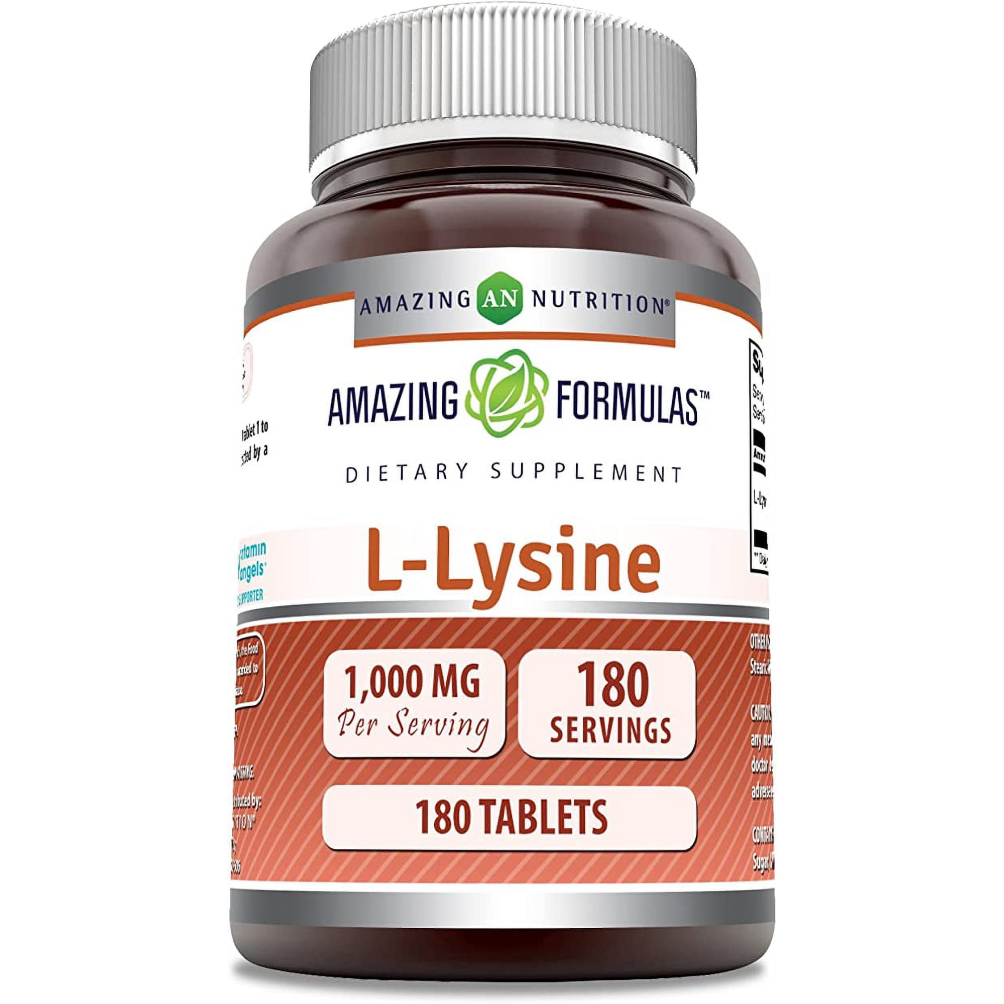 アメイジングニュートリション L-リジン 1000mg 180粒 タブレット AMAZING NUTRITION Amazi お取り寄せ