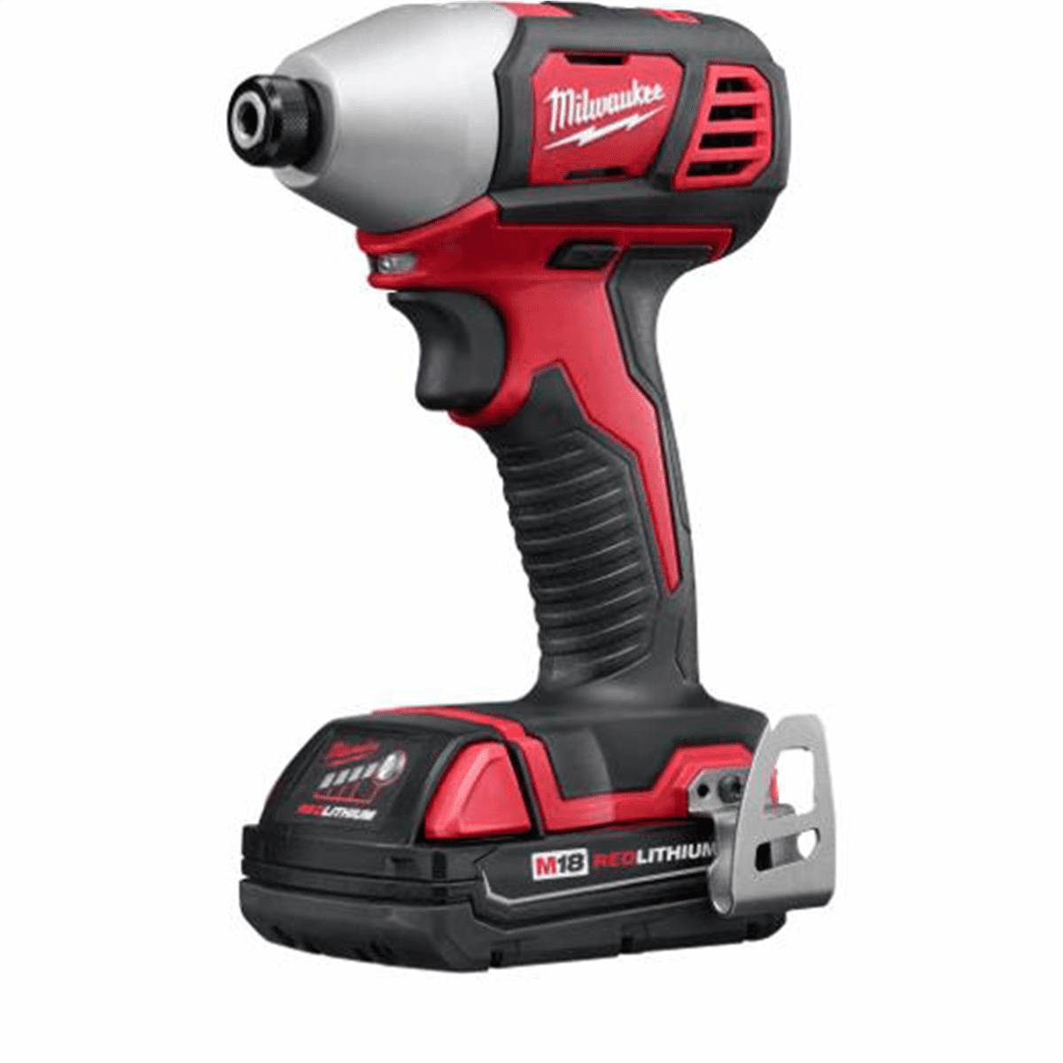 Milwaukee 2656-22CT 18V Cordless Drill Driver, 1.5Ah, 450 in-lbs Torque, 1800 RPM
