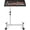 Gray, variant on Adjustable Work Table with Wheels, Mechanic Rolling Tool Tray Table for Garage Repair Shops DIY, 220LBS Capacity Mobile Heavy Duty Steel Tool Cart (Gray)