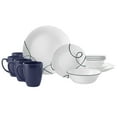 Corelle® Classic Lia, 16 Piece, Dinnerware Set