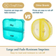 thumbnail image 4 of ComfiTime Organizador de Pastillas Semanal, 2 Veces Al Día, Pastillero de Viaje con Contenedores Diarios AM/PM, Pastillero de 7 Días para Medicamentos y Suplementos, Dispensador de Pastillas, 4 of 11