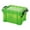 Green, variant on Plastic Storage Box with Locking Lid Clear Plastic for Small Crafts Stationery Jewelry Sewing Classroom