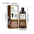 thumbnail image 3 of Hair Dye Shampoo for Gray Hair, Herbal Shampoo, Gray Covering Shampoo for Women & Men （Brown）, 3 of 9