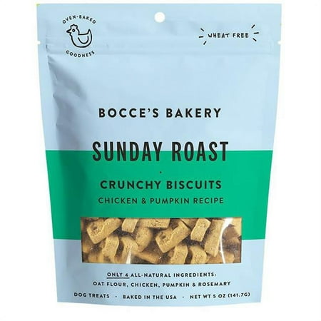 UPC: 0856019005570 | Bocces Bakery 856019005570 Every Day Sunday Roast Biscuits for Dogs – 5 oz