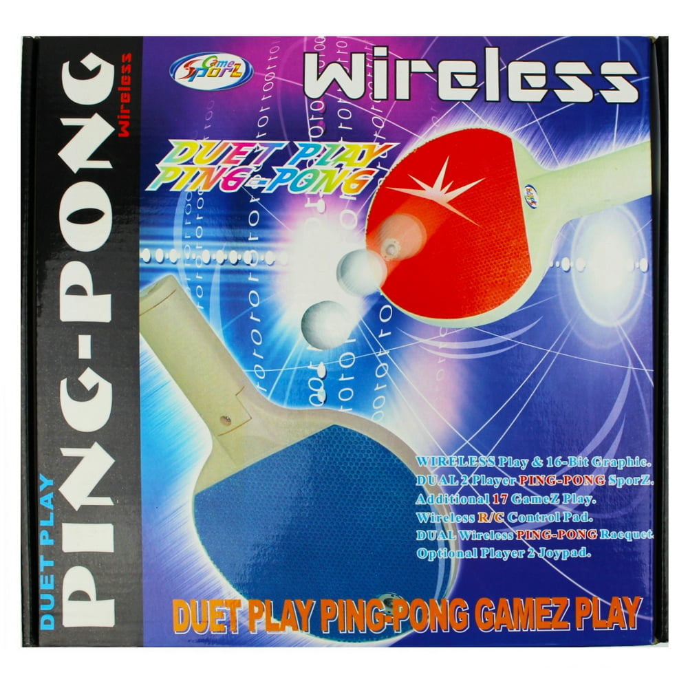 Duet Play Ping Pong by Game Sportz Wireless Video Game System Arcade