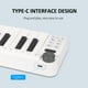 thumbnail image 4 of Teclado MIDI de 25 teclas portátil y recargable fangzi SMK-25mini con conexión USB-C y Bluetooth, in, 4 of 9