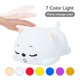 thumbnail image 1 of Luz Nocturna recargable por USB para niños y bebés, lámpara de noche de silicona con Sensor táctil y mando a distancia para dormitorio, 1 of 4
