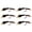 16, variant on 6pcs Pheasant Tail Fly Baits With Strong Barbed Hook Suitable For Various Water Conditions