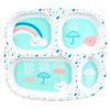 Bumkins Melamine Plate, Rain Cloud