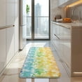 thumbnail image 4 of Pioneer Flower Floral Print Pattern Kitchen Rug Mat,Kitchen Runner Rugs Non Skid Washable,Decorative Kitchen Floor Mats for Kitchen,Sink,Laundry,17"x47.2", 4 of 7