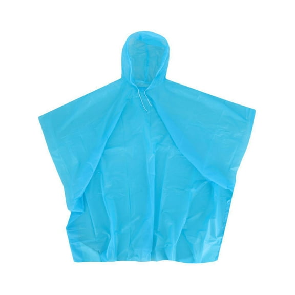 CTM Adult Reusable Waterproof Long Rain Poncho
