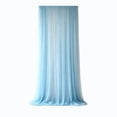 thumbnail image 2 of Wedding Arch Draping , Sheer Chiffon Fabric Backdrop Blush Drapes for Wedding Ceremony Decor, Decorative Arch Drapery for Wedding Birthday Party Ceiling Curtain Backdrop, 2 of 6