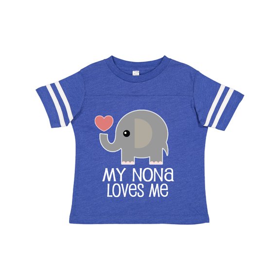 Inktastic My Nona Loves Me Grandchild Boys or Girls Toddler T-Shirt