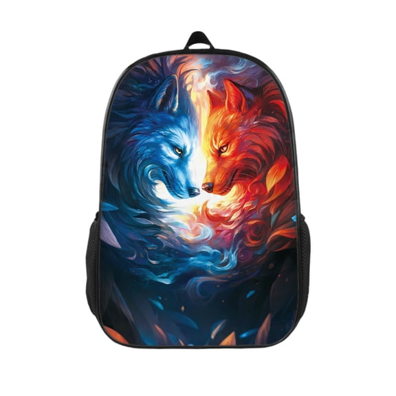 Wolf Backpack 17 Inch Large Capacity Casual Daily Commuter Backpack