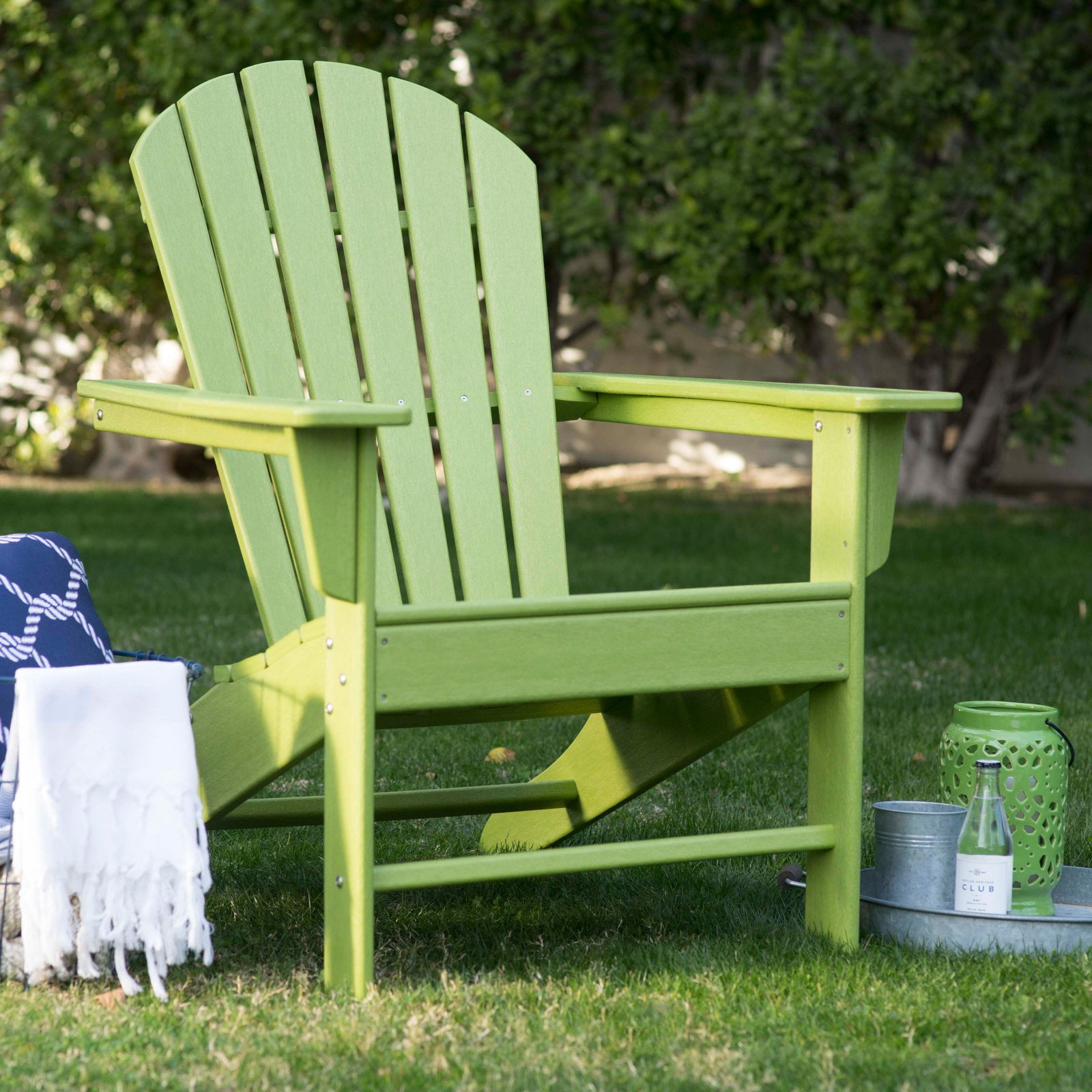 Belham Living Belmore Recycled Plastic Classic Adirondack Chair by Red Oak Creation LL