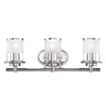 thumbnail image 1 of Designers Fountain 6693-CH Essence Barre de Bain 3 Lumières, Chrome, 1 of 5