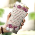 thumbnail image 2 of 50th Birthday Gifts For Women Coffee Tumbler 20oz, Cool Gifts For 50 Year Old Woman, 50th Birthday Gifts For Women Funny, 50 Year Old Gifts For Women, Best Gift Ideas For 50th Birthday Travel Mug 1PC, 2 of 6