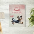thumbnail image 2 of Every Fart is Love Note Yorkshire Terrier Guilty Face Happy Valentine's Vertical Matte Canvas Poster Yorkie Dog Lover Gifts Wall Art Home Decor - 01016, 2 of 5