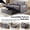 Dark grey2, variant on Howcool 55" 3 in 1 Convertible Sleeper Sofa Bed, Pull Out Loveseat Couch with Storage Pocket, Dark grey