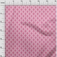 thumbnail image 3 of oneOone Rayon Light Pale Pink Fabric Running Stitch Sewing Craft Projects Fabric Prints By Yard 56 Inch Wide, 3 of 4