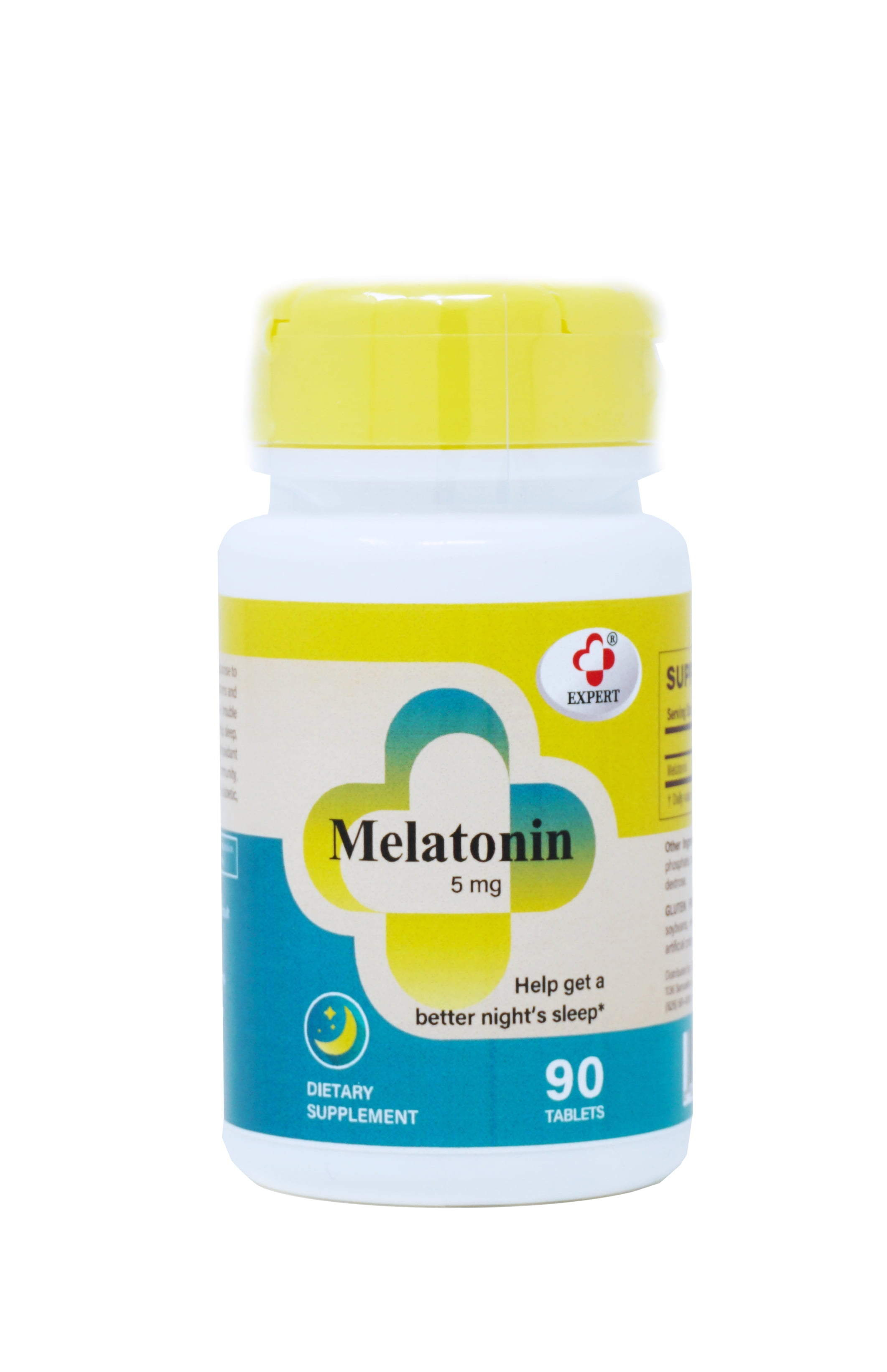 EXPERTPHARM | Melatonin | Help You Get A Good Sleep |  5 mg,  90 count