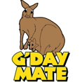 thumbnail image 3 of CafePress - G'day Mate - 15 oz Ceramic Large White Novelty Mug, 3 of 4