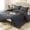 Grey, variant on Twin Comforter Set 2 Piece White by Utopia Bedding, Comforters Twin Size, Bedding Comforters Sets, Down Alternative Soft Bed Set, 1 Comforter (64 x 88 inches) 1 Pillow Shams (20 x 26 inches)