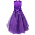 thumbnail image 2 of iiniim Girls Sequin Bowknot Princess Dance Ball Wedding Party Flower Dress, 2 of 7