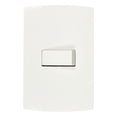 thumbnail image 1 of Placa Interruptor Sencillo Marisio Blanco 127V 10A, 1 of 3