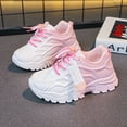 thumbnail image 2 of Toddler Kids Running Walking Tennis Shoes Comfortable Non Slip Lace up Fashion Sneakers for Boys Girls, 2 of 5