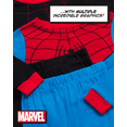 thumbnail image 6 of Marvel Boys' Pajamas - 4 Piece Spiderman Halloween Costume Long Sleeve Top & Pants Set (2T-10), 6 of 7