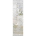 thumbnail image 2 of Addison Rugs Mayfield Premium Machine Washable Transitional Abstract Linen Runner Rug, 2'3" X 7'6" Machine Washable Transitional Abstract Linen Oversized Sherpa Throw Blanket, 2 of 6