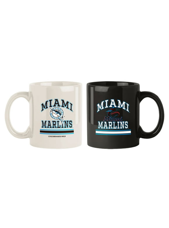 Miami Marlins 2-Pack 15oz. Color Mug Set