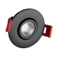 thumbnail image 1 of Nicor Lighting DGD211203KRDBK 2 in. Recessed LED Downlight, Black - 4.8W, 1 of 1