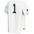 thumbnail image 3 of Men's GameDay Greats #1 White Penn State Nittany Lions Lightweight Baseball Fashion Jersey, 3 of 4