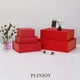 thumbnail image 2 of Caja de regalo PLINJOY extra grande roja de 42 x 36 x 14 cm con tapa magnética, 2 of 7