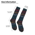thumbnail image 5 of Balery Cartoon Sharks Printed Novelty Socks Men's Women's Crew Socks Sports Socks Knee High Socks Cotton Socks Quirky and Cool Socks, 5 of 9