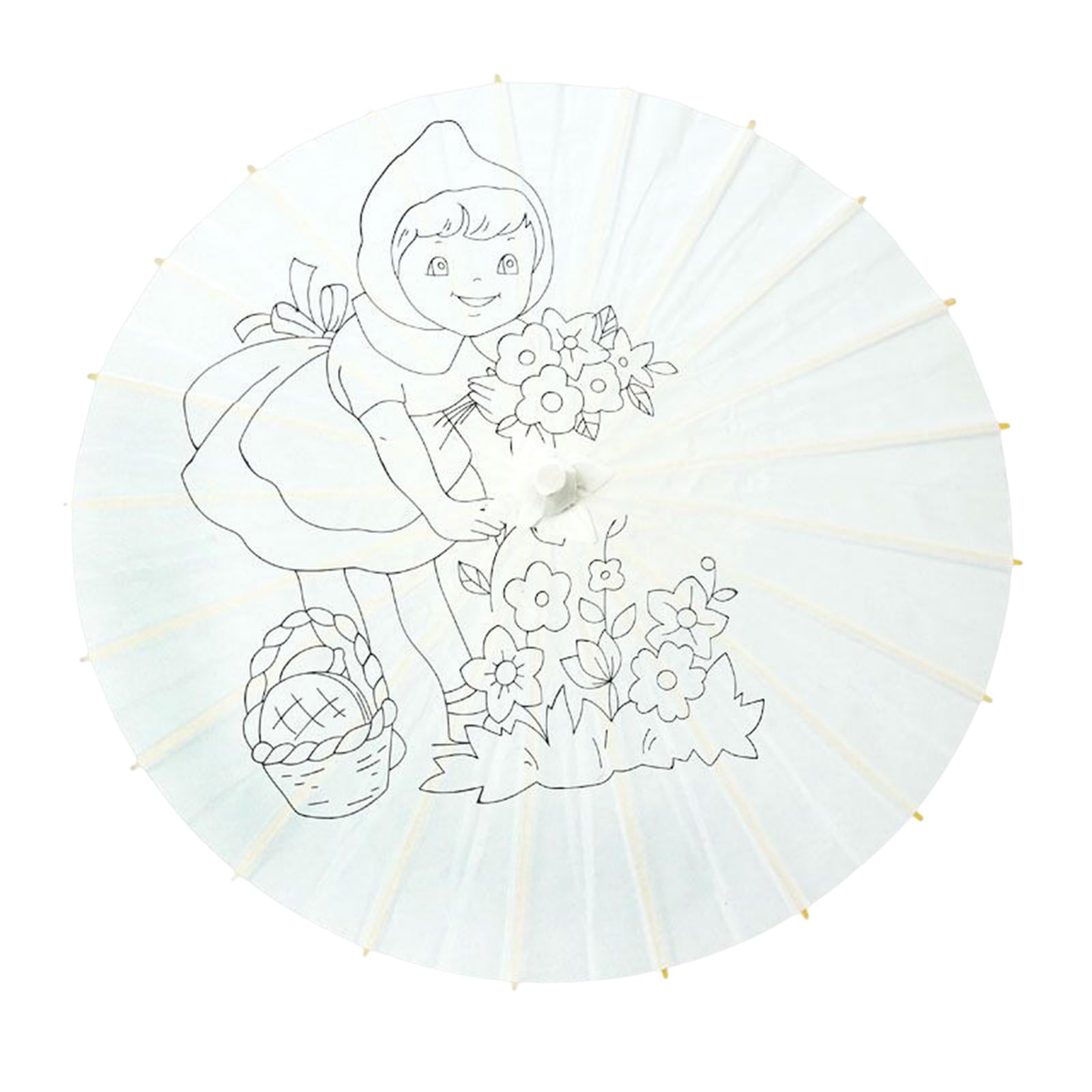 Paper Umbrella Multifunctional Photography Props Favors for Theatrical