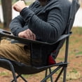 thumbnail image 6 of Timber Ridge Sycamore Quad Fold Camping Chair, Red and Gray, Adult, 6 of 11