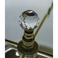 thumbnail image 4 of Finial Showcase Crystal 1.25" Finials, Bronze/Silver/Clear, 4 of 5
