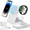 TRAHOO3 in 1 Foldable Wireless Charging Station with PD 20W