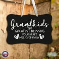 thumbnail image 2 of Modern Inspirational Wooden Wall Hanging Sign for Home Decorations 8x12 - The Greatest Blessing, 2 of 10