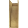 thumbnail image 4 of 11"W x 22"D x 33"H Classic Burlington Rough Cedar Woodgrain TimberThane Corbel, Primed Tan, 4 of 6
