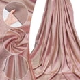thumbnail image 4 of Rose Brown Iridescent Fabric Metallic 2.19x1.64yards Color Changing Polyester Fabric Shimmer Sewing Holograhic Fabric Sparkle Fabric Accessories for Wedding Dress Decoration DIY Crafts, 4 of 6