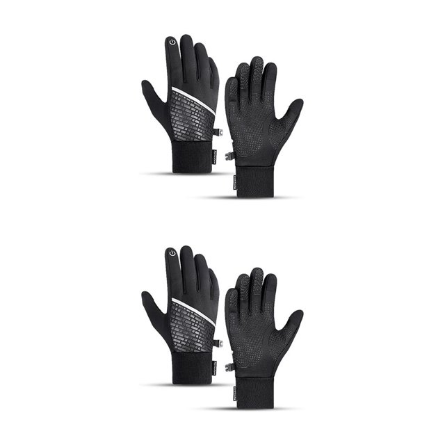 Toystoory 1 par de guantes de invierno para ciclismo al aire libre, protectores de manos completos para bicicleta impermeables, antideslizantes, Type3 NO3